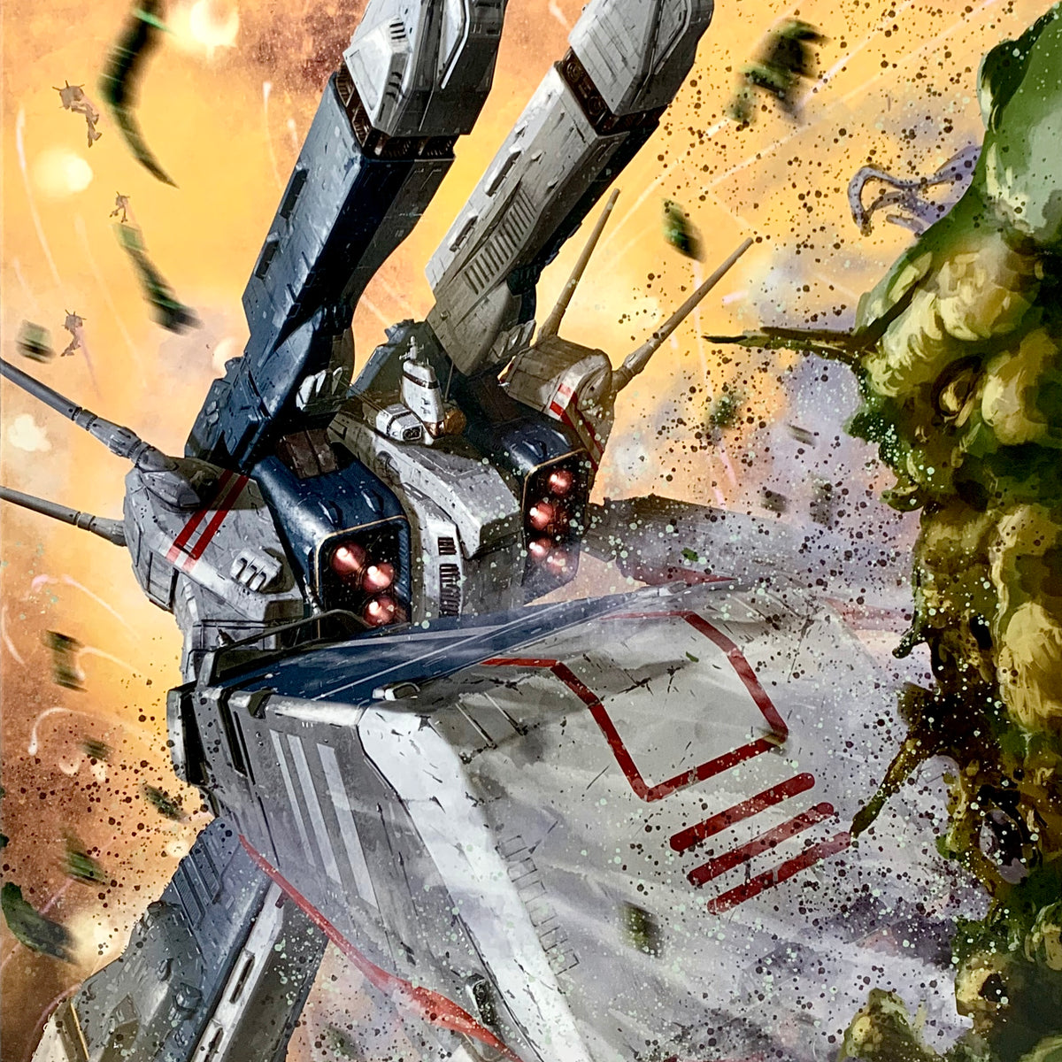 その他 MACROSS ATTACK TEAM Macross Delta HG VF-31C Siegfried (Mirage Farina Jenius Use) 1/100