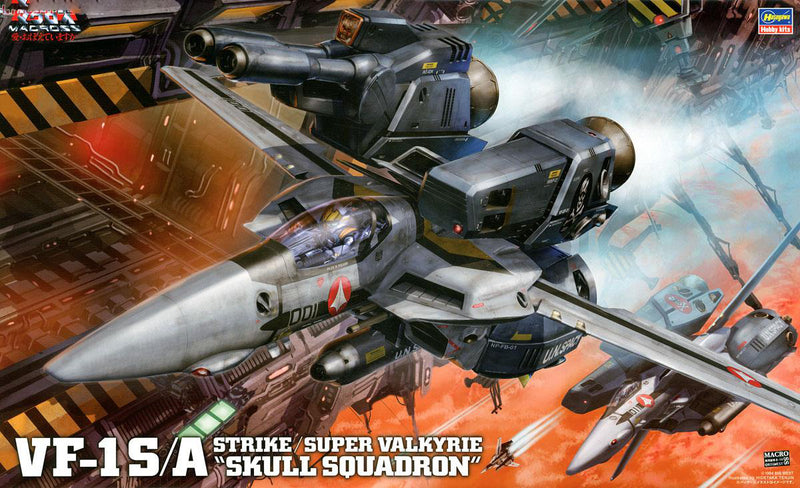 Macross "Macross: Do You Remember Love?" 1/48 VF-1S/A Strike/Super Valkyrie "Skull Squadron"