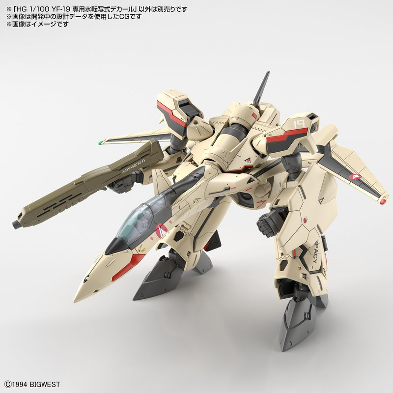 Waterslide Decals for High Grade (HG) Macross Plus 1/100 YF-19
