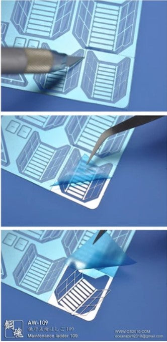 Madworks AW109 Detail-up Maintenance Ladder