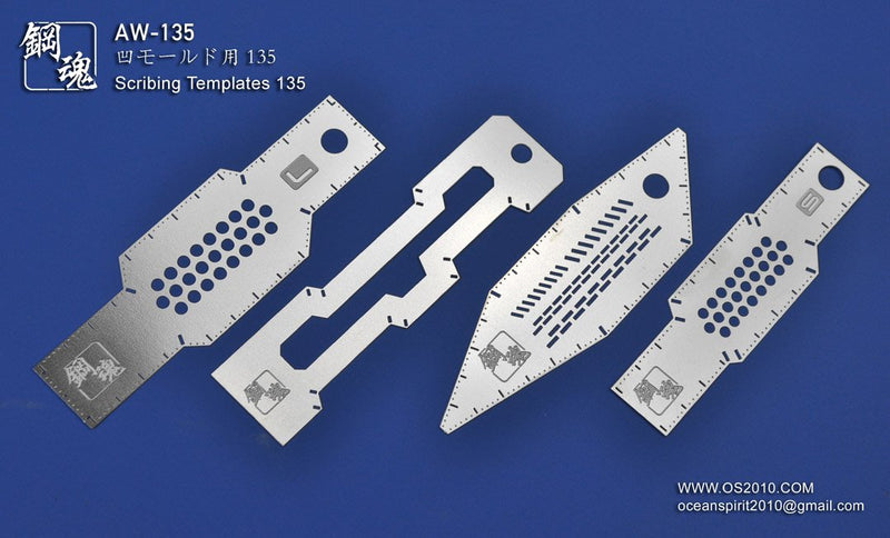 Madworks AW135 Scribing Templates