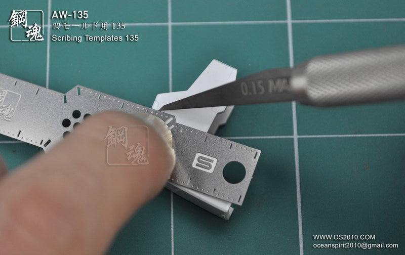 Madworks AW135 Scribing Templates