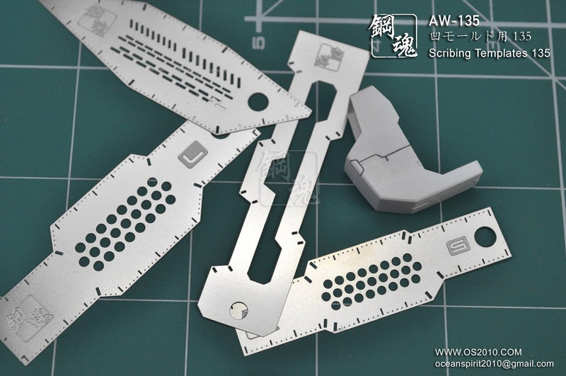 Madworks AW135 Scribing Templates