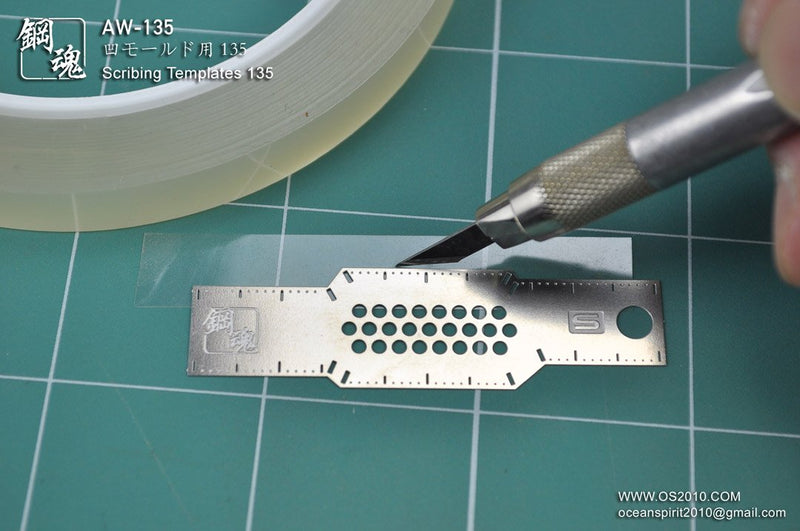Madworks AW135 Scribing Templates