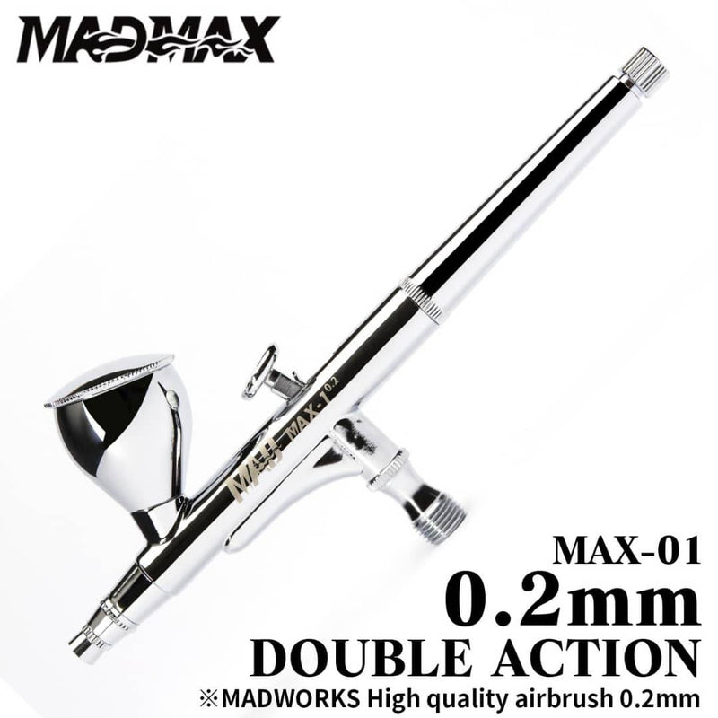 Madworks MADMAX 01 High Quality Airbrush 0.2mm dual-action
