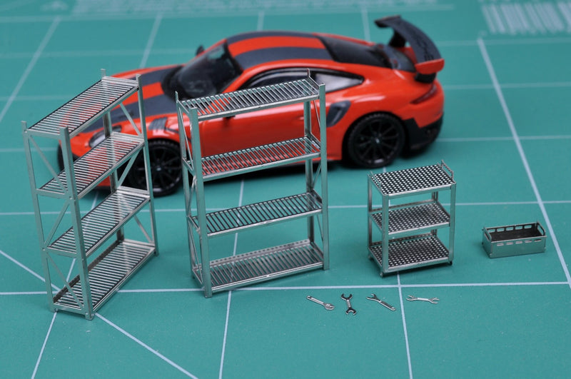 Madworks N020 Neron Storage Rack Photo-Etched Parts