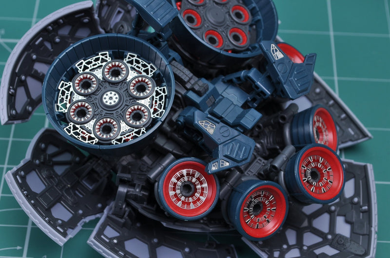 Madworks S025 Etching Parts for RG MSN-02 Zeong