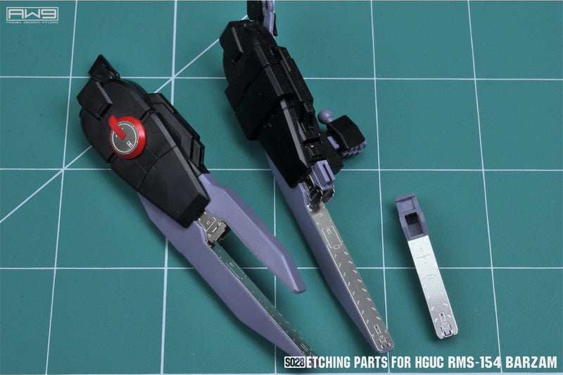 Madworks S028 Etching Parts for HGUC RMS-154 Barzam (PB AOZ Reboot Ver)