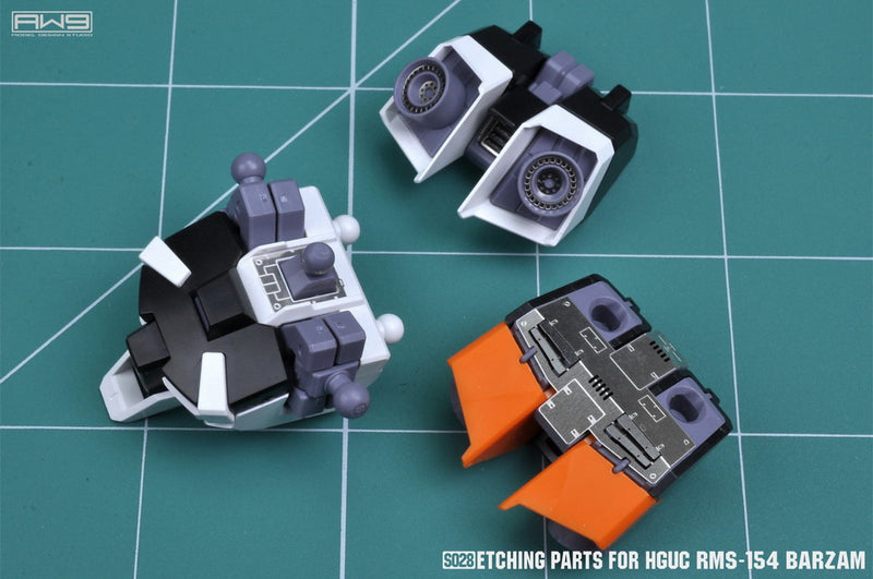 Madworks S028 Etching Parts for HGUC RMS-154 Barzam (PB AOZ Reboot Ver)