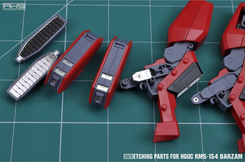 Madworks S028 Etching Parts for HGUC RMS-154 Barzam (PB AOZ Reboot Ver)