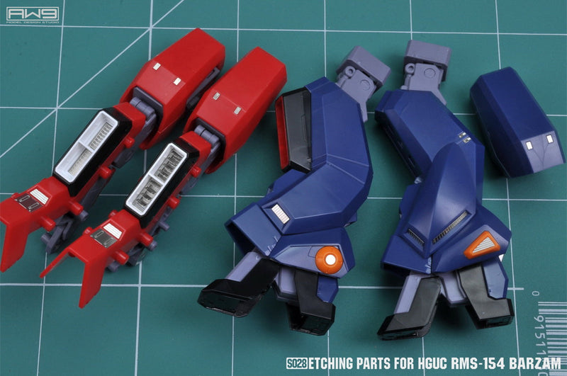 Madworks S028 Etching Parts for HGUC RMS-154 Barzam (PB AOZ Reboot Ver)