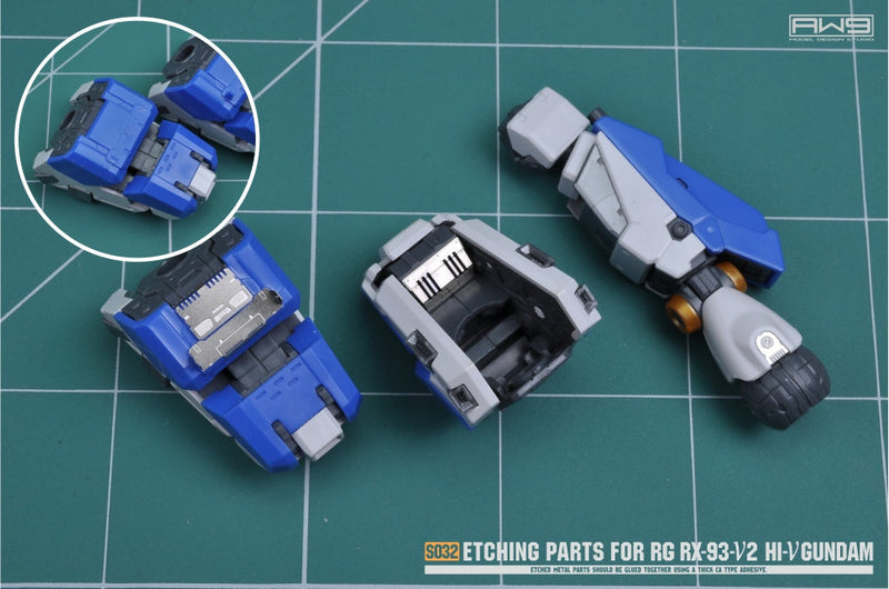 Madworks S032 Etching Parts for RG RX-93-ν2 Hi-Nu  Gundam