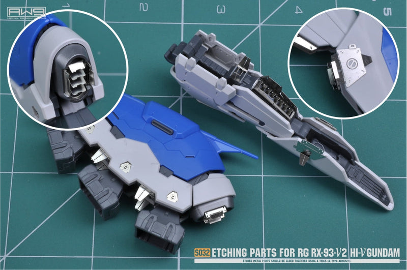 Madworks S032 Etching Parts for RG RX-93-ν2 Hi-Nu  Gundam