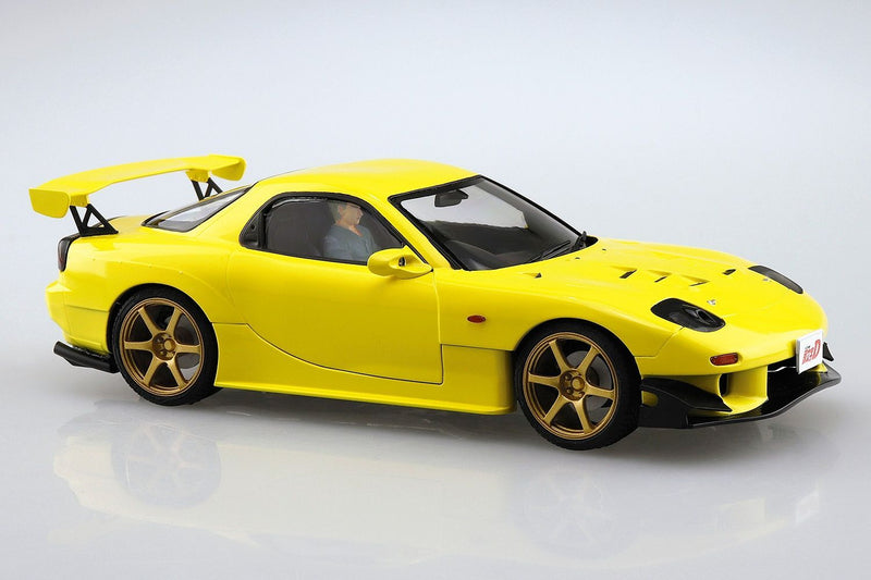 Initial D 1/24 Takahashi Keisuke FD3S RX-7 Project D Ver. with Figure