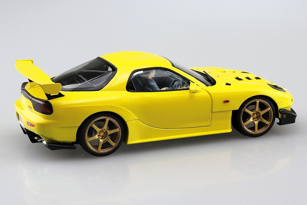 Initial D 1/24 Takahashi Keisuke FD3S RX-7 Project D Ver. with Figure