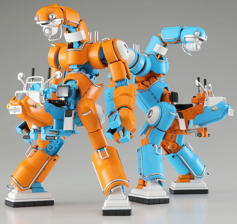1/35 Mechatro Chubu 01 No.02 "Orange & Sky Blue" (Two Kits in a Box)