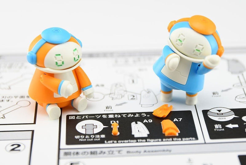Tiny MechatroMATE No.01 "Light Blue & Orange"