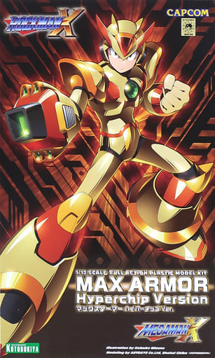 Mega Man X 1/12 Mega Man X Max Armor Hyperchip Version