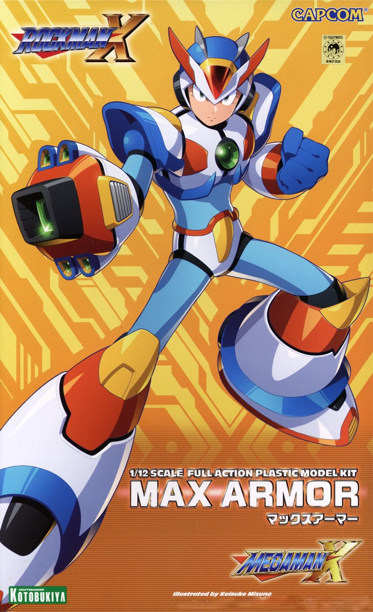 Mega Man X 1/12 Mega Man X Max Armor