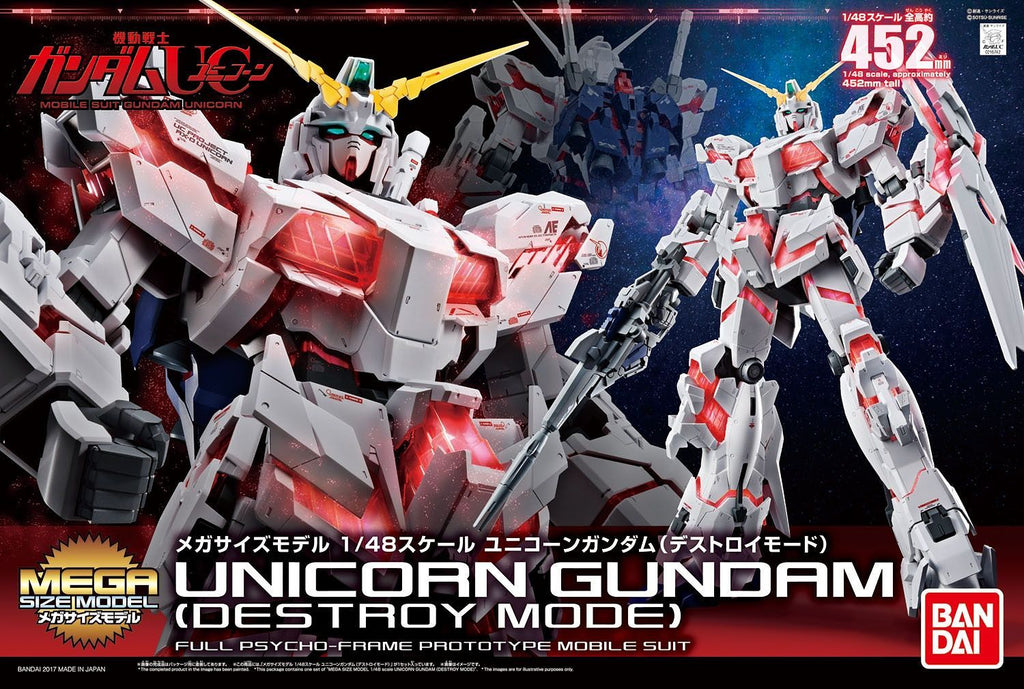 Bandai Mega Size 1/48 RX-0 Unicorn Gundam - Argama Hobby - Toronto