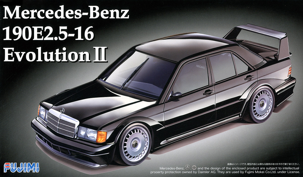 1/24 Mercedes Benz 190E 2.5-16 Evolution II (Fujimi Real Sports Car Series RS-14)