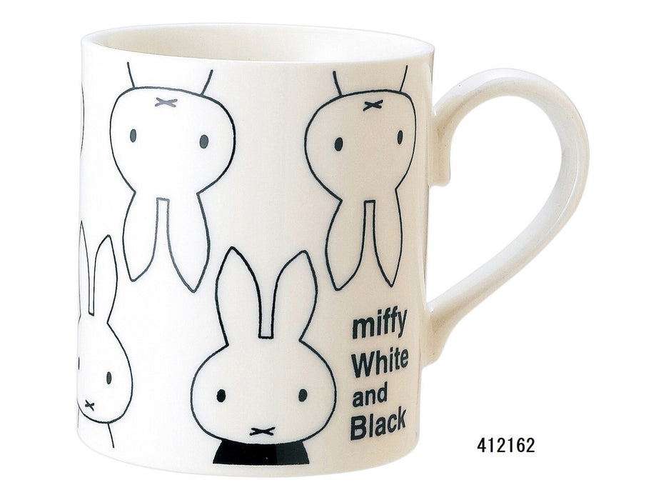 Miffy White and Black Mug (Japan Import) - White