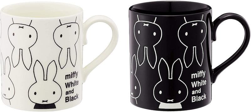 Miffy White and Black Mug (Japan Import) - White