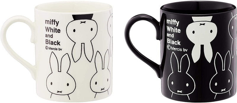 Miffy White and Black Mug (Japan Import) - White