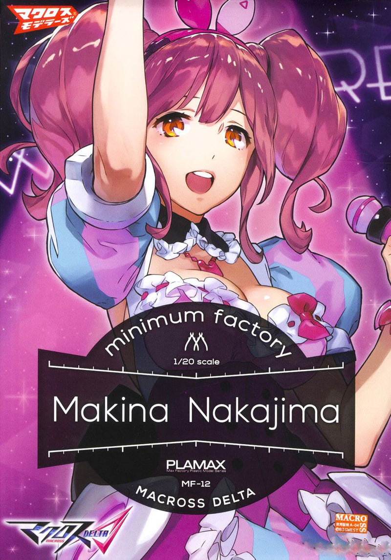PLAMAX Macross Delta 1/20 Minimum Factory MF-12 Makina Nakajima
