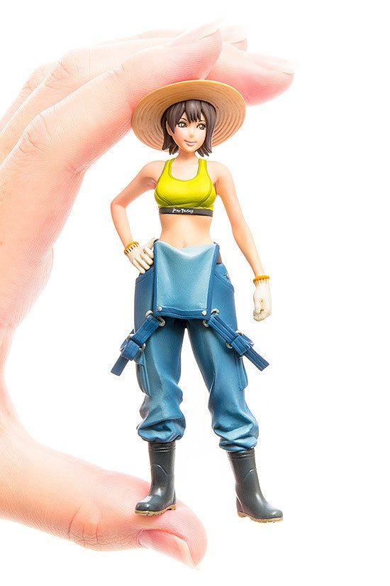 PLAMAX MF-21 Minimum Factory 1/20 Minori with Honda F90 Tiller