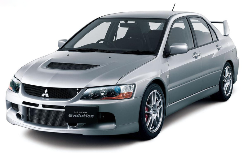 1/24 Mitsubishi Lancer Evolution IX GSR with Window Frame Masking (Fujimi Inch-up Series ID-107)
