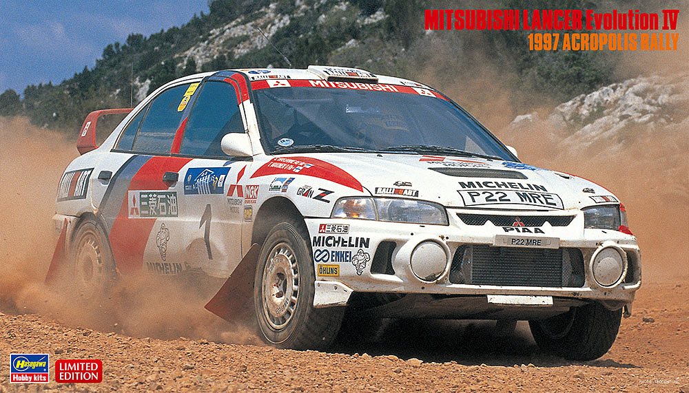 1/24 Mitsubishi Lancer Evolution IV 1997 Acropolis Rally