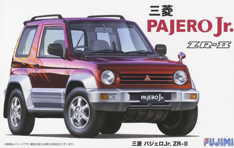 1/24 Mitsubishi Pajero Jr. ZR-II with Window Frame Masking (Fujimi Inch-up Series ID-116)