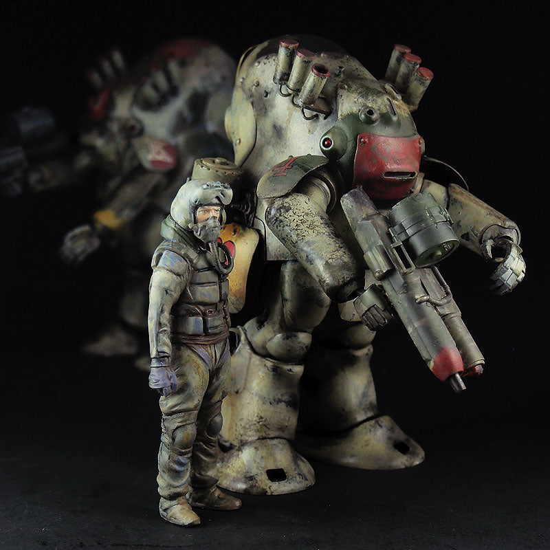 Ma.K Maschinen Krieger 1/20 Robot Battle V (Five) Maschinen Krieger 44 Type Mk44 Ammoknights (Smartgun Equipment Type)