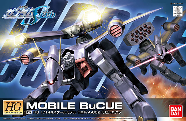 High Grade (HG) Gundam Seed 1/144 R12 TMF/A-B02 Mobile BuCue (Remaster)