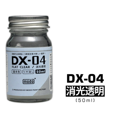 modo* DX-04 Flat Clear (50ml)
