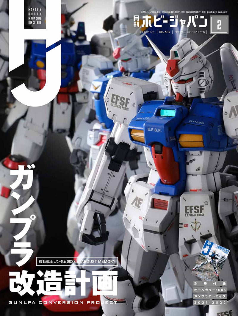 Monthly Magazine Hobby Japan 2022.02