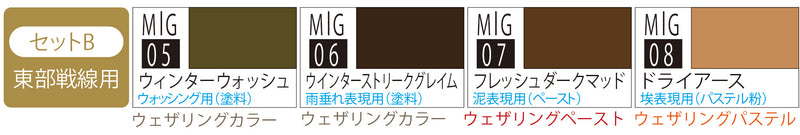 Mr.Color YAKUMO Color Set B WWII Eastern Front (WY02)