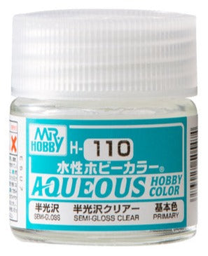 Mr.Hobby Aqueous Hobby Color H110 - Semi-Gloss Clear