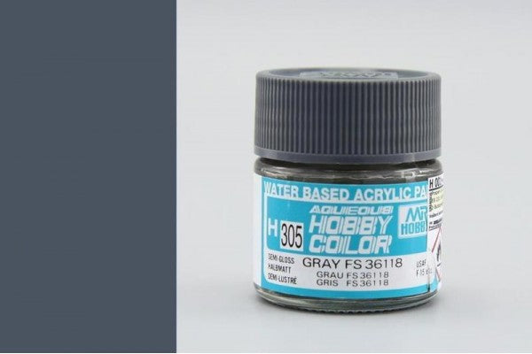 Mr.Hobby Aqueous Hobby Color H305 - Gray FS36118 (US Air Camouflage)