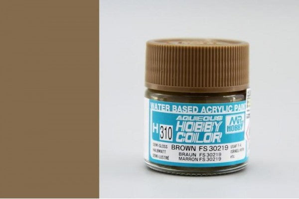 Mr.Hobby Aqueous Hobby Color H310 - Brown FS30219 (Vietnam Camouflage)