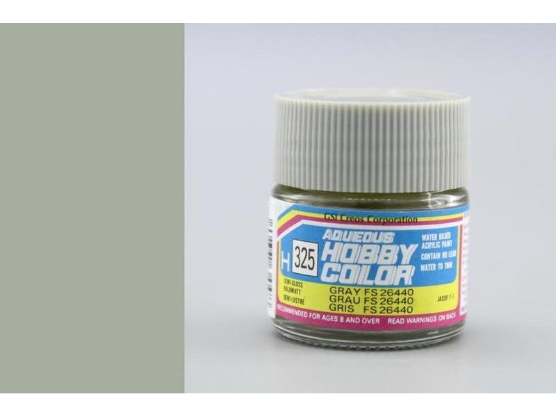 Mr.Hobby Aqueous Hobby Color H325 - Gray FS26440 (Japan Air Self Defense Force F-1 Camouflage)