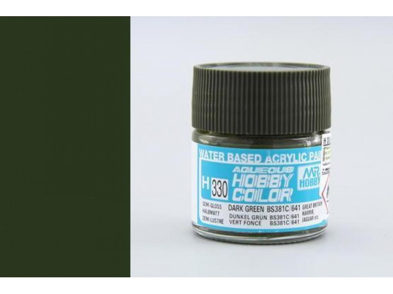 Mr.Hobby Aqueous Hobby Color H330 - Dark Green BS381C/641 (RAF Aircraft Camouflage)