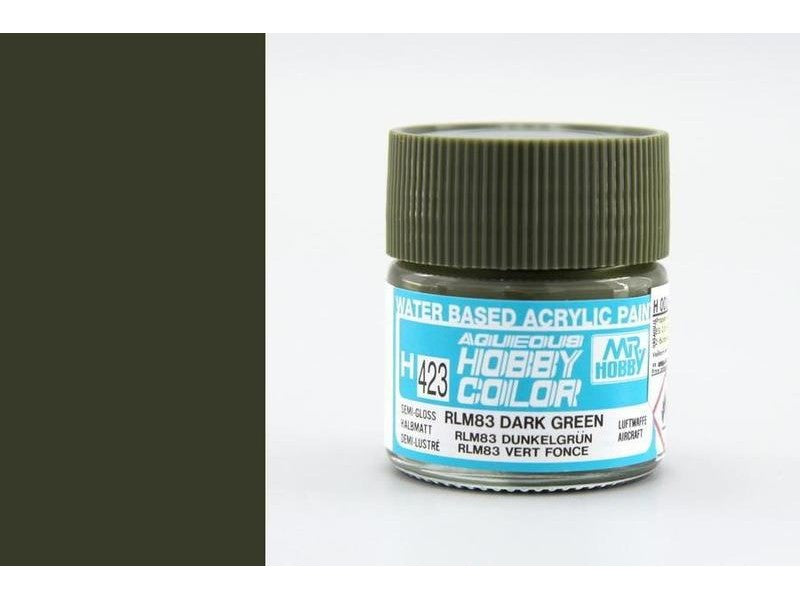 Mr.Hobby Aqueous Hobby Color H423 - RLM83 Dark Green (German Luftwaffe Aircraft)