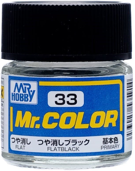 Mr.Color C33 - Flat Black