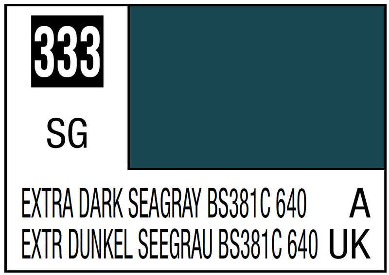Mr.Color C333 - Extra Dark Seagray BS381C/640
