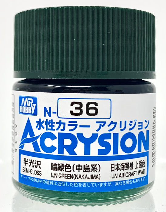Mr.Hobby Acrysion N36 - IJN Green (Nakajima)