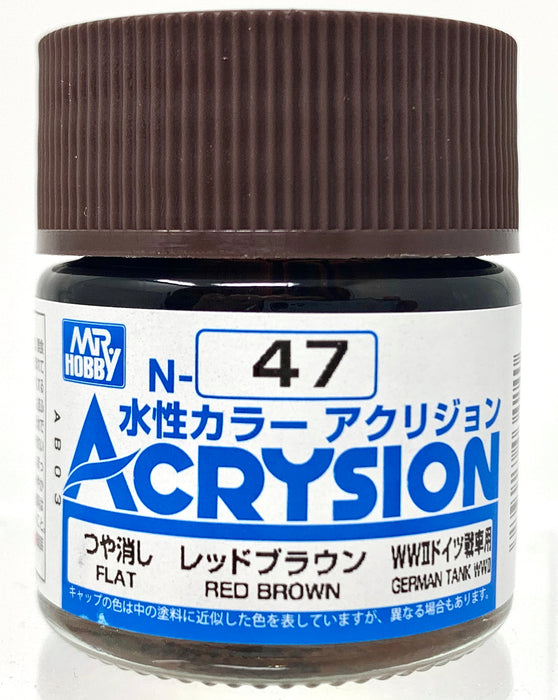 Mr.Hobby Acrysion N47 - Red Brown