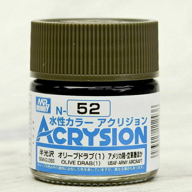 Mr.Hobby Acrysion N52 - Olive Drab (1)