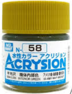 Mr.Hobby Acrysion N58 - Interior Green